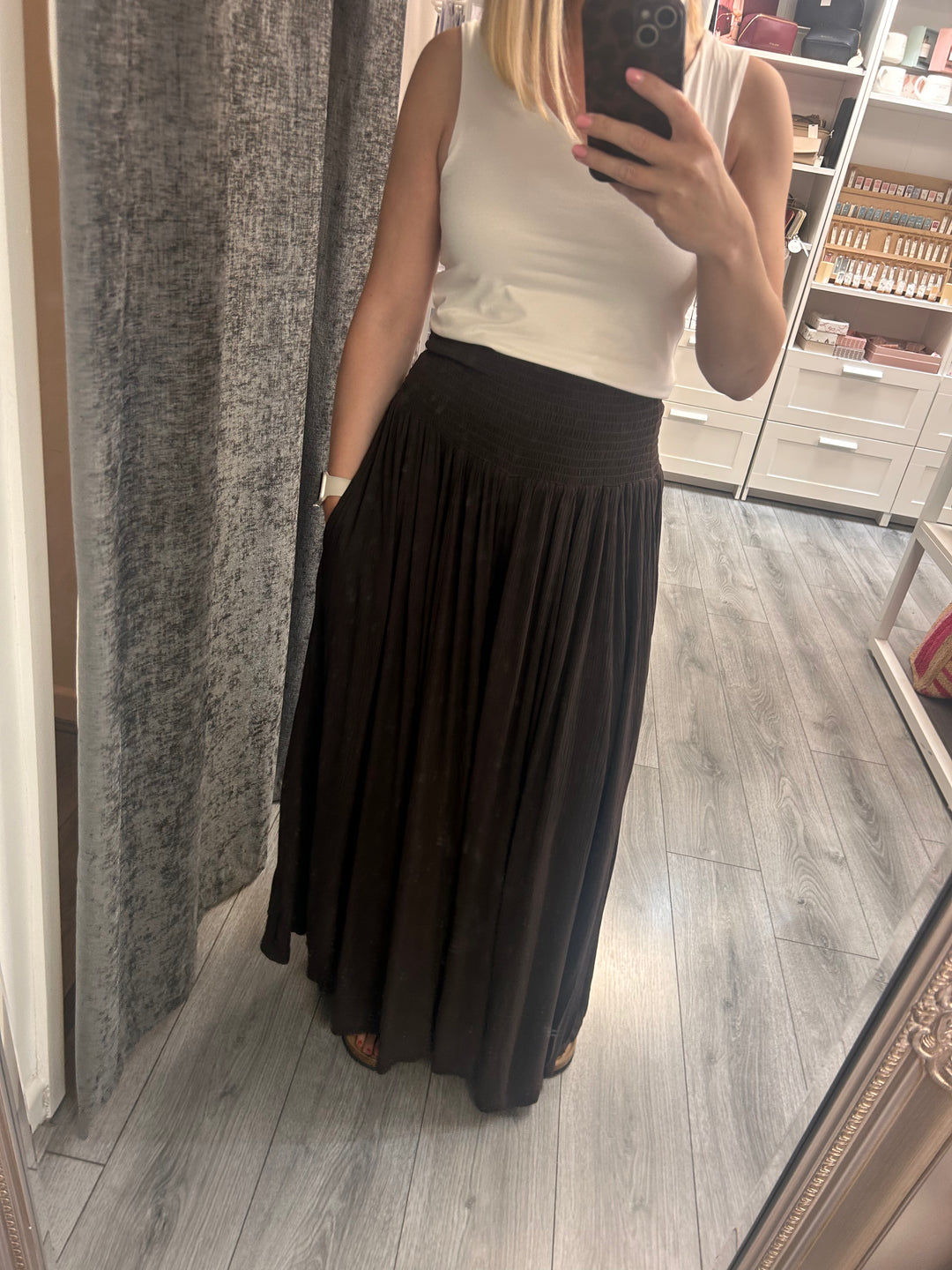 Stella Palazzo pants- Brown