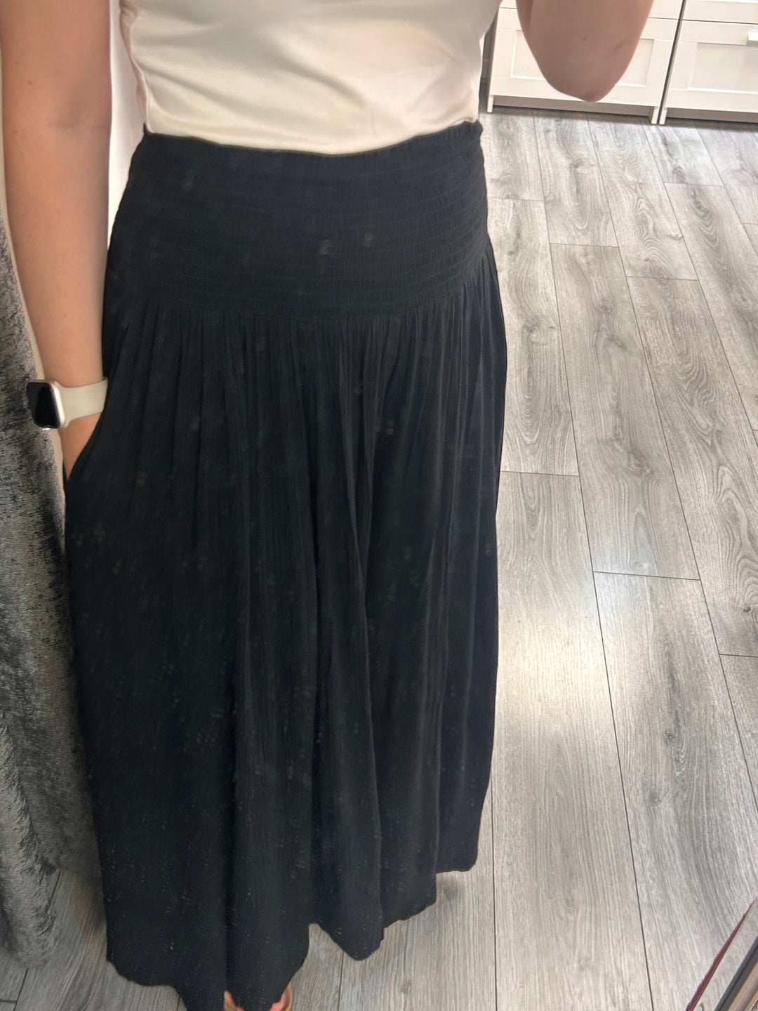 Stella Palazzo Pants - Black