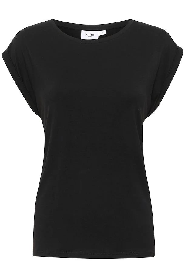 Saint Tropez Adelia T shirt Black