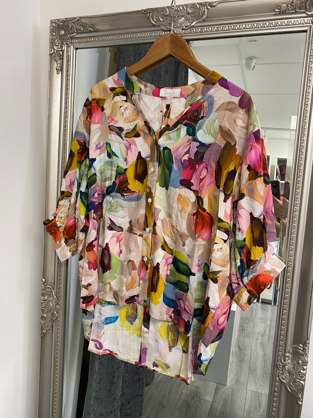 Stella Morgan Pink Floral Blouse