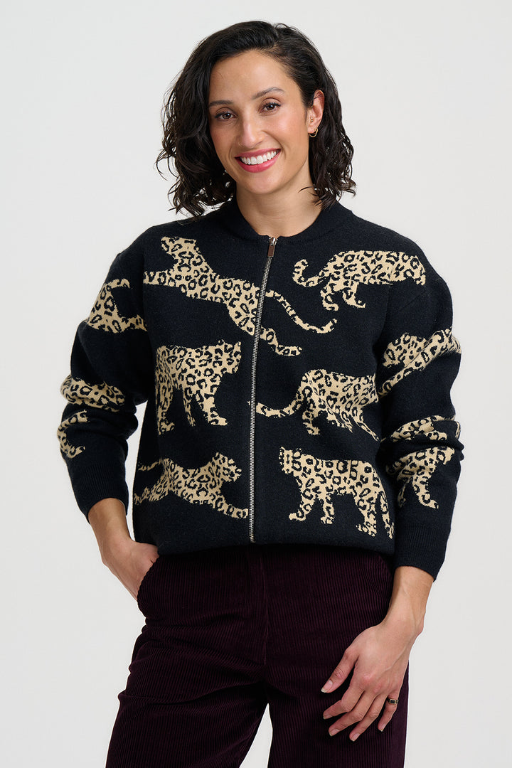 Sugarhill Brighton Solana Knitted Bomber