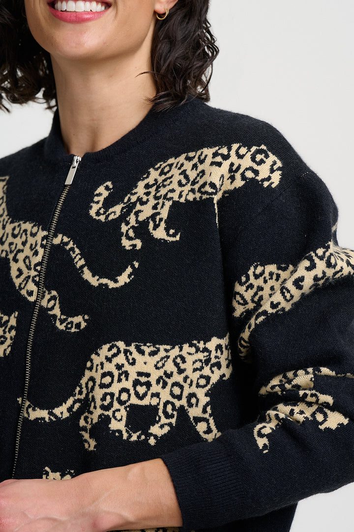 Sugarhill Brighton Solana Knitted Bomber