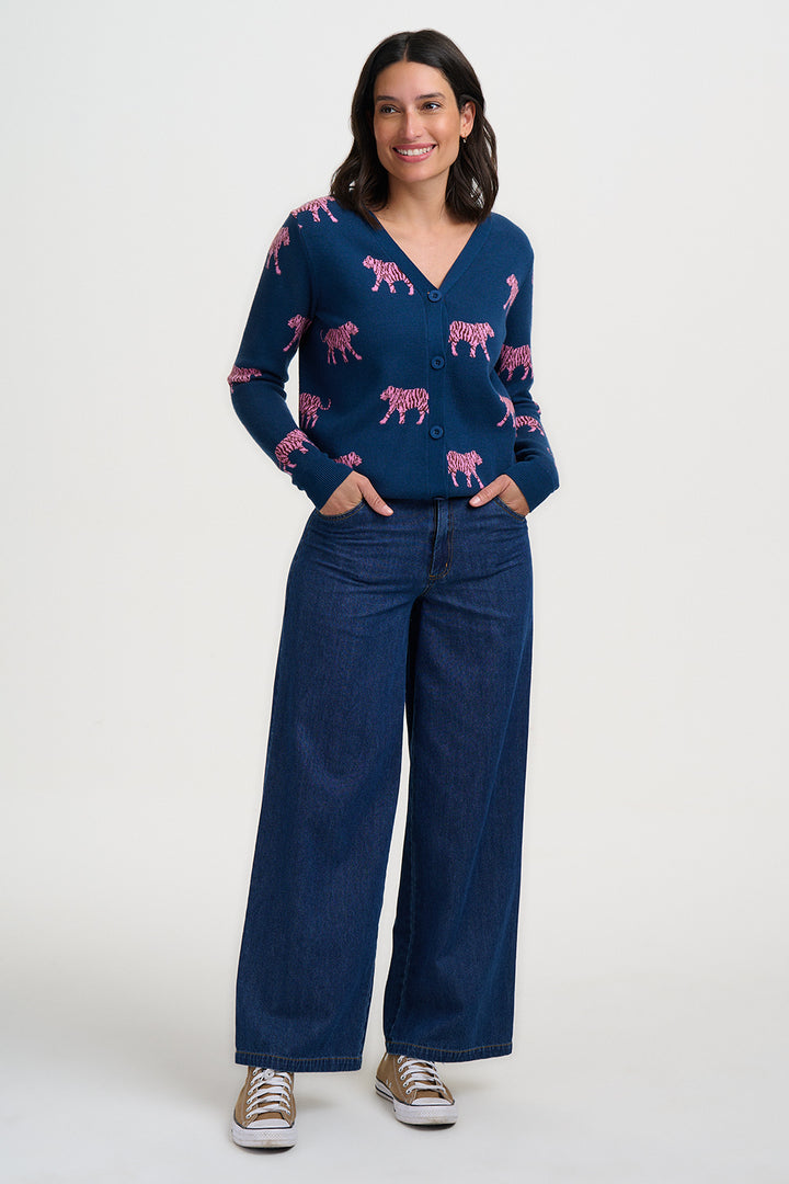 Sugarhill Brighton Jennifer Cardigan - Teal