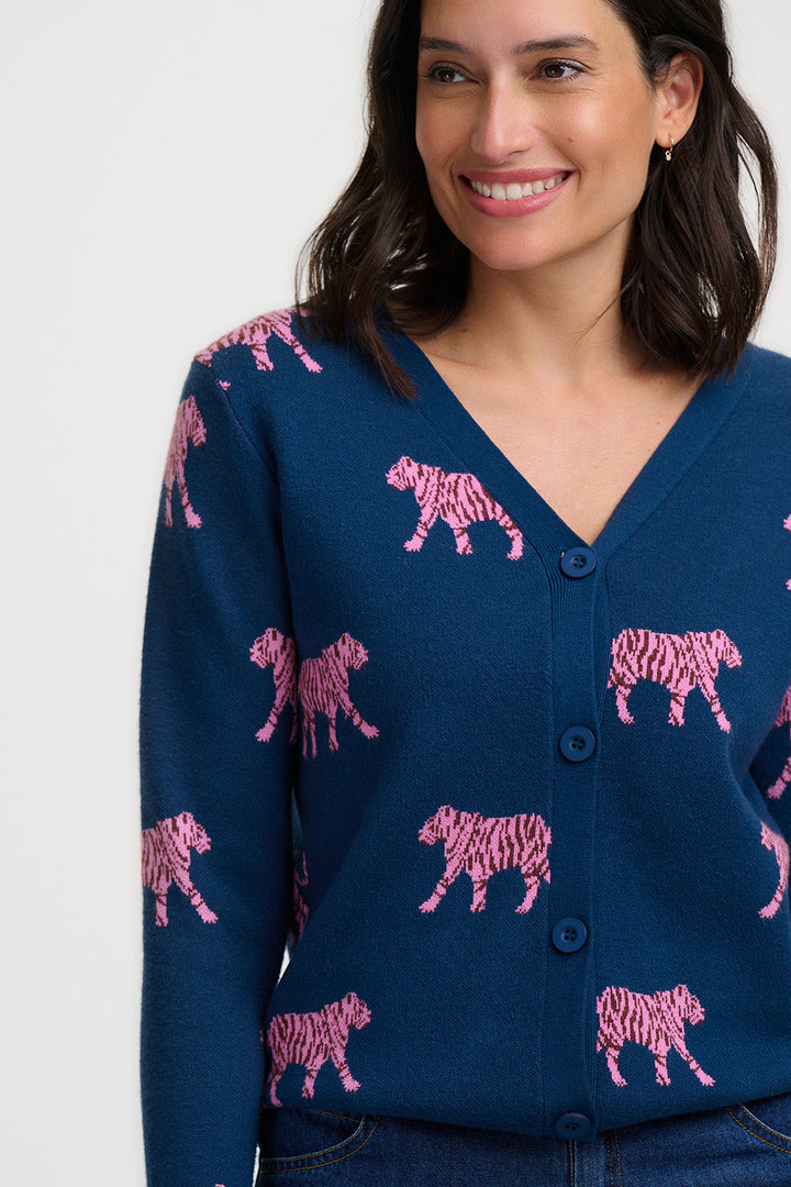 Sugarhill Brighton Jennifer Cardigan - Teal