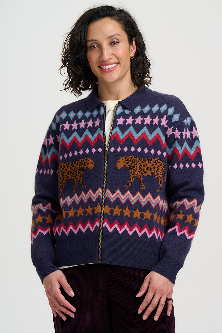 Sugarhill Brighton Katlin Knitted Bomber
