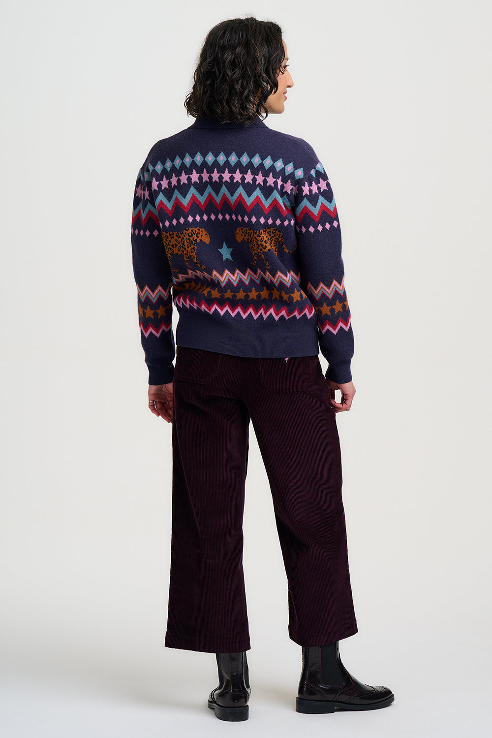Sugarhill Brighton Katlin Knitted Bomber