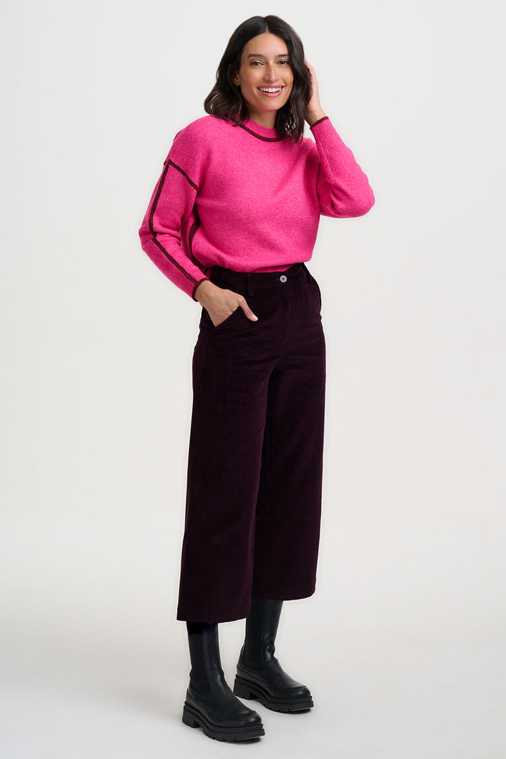 Sugarhill Brighton Rozalia Jumper - Hot Pink