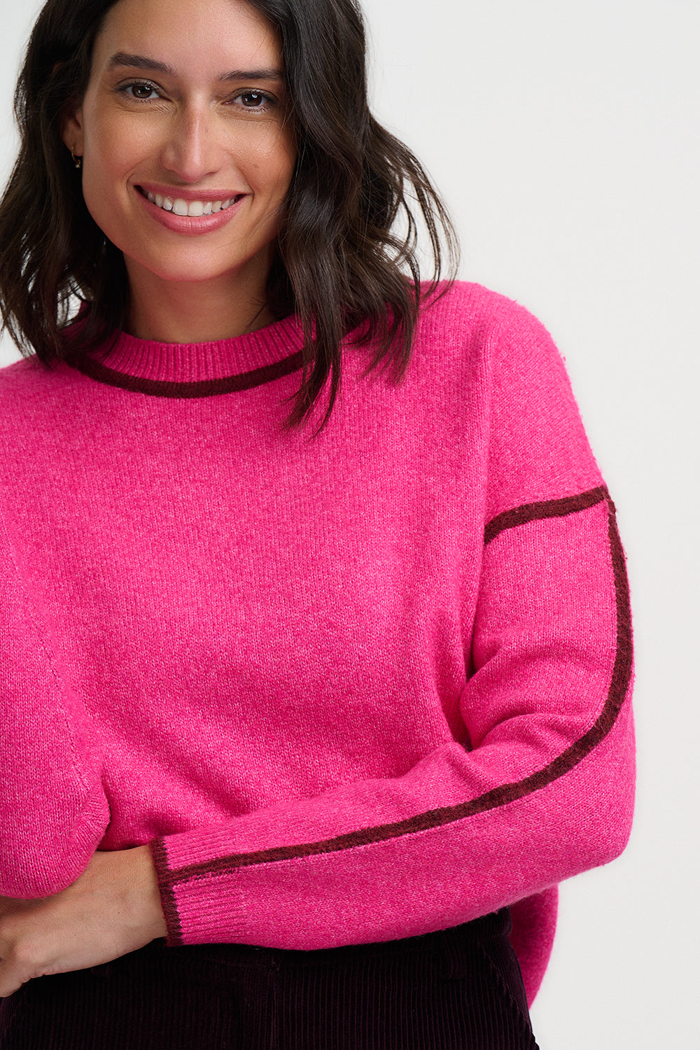 Sugarhill Brighton Rozalia Jumper - Hot Pink
