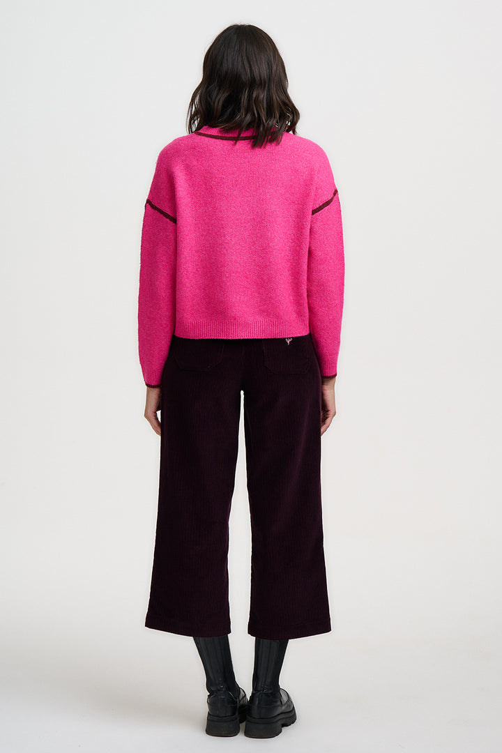Sugarhill Brighton Rozalia Jumper - Hot Pink