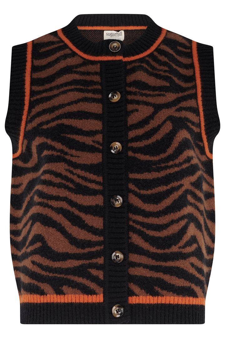 Sugarhill Brighton Natalie Knitted Waistcoat