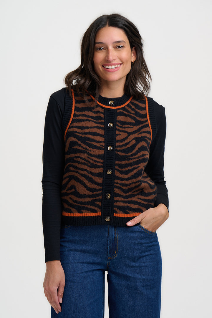 Sugarhill Brighton Natalie Knitted Waistcoat