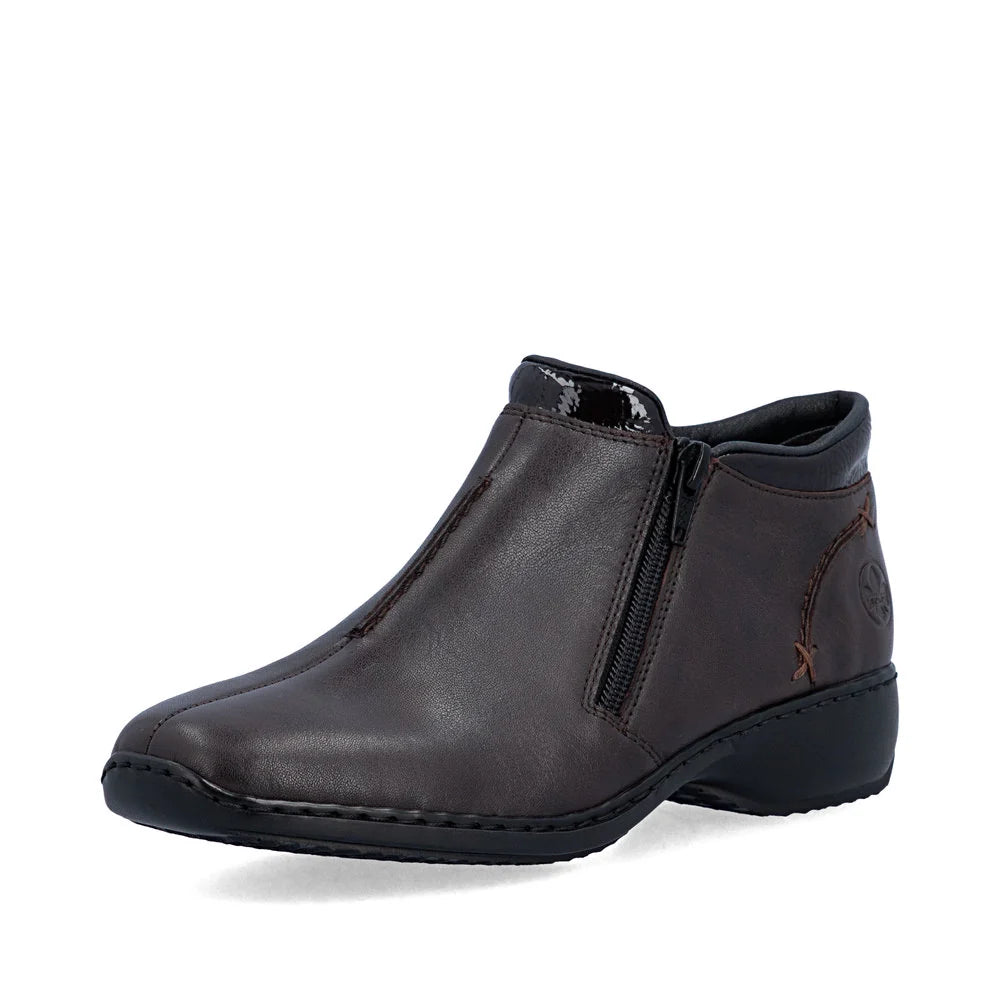 Rieker Brown Short Boot Footwear-L3882-25