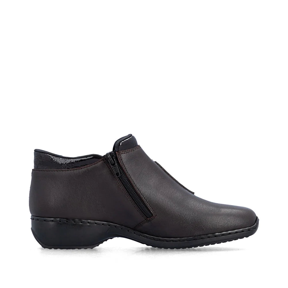 Rieker Brown Short Boot Footwear-L3882-25