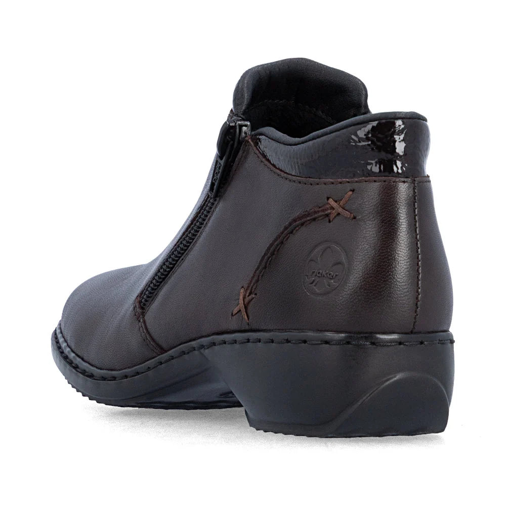 Rieker Brown Short Boot Footwear-L3882-25