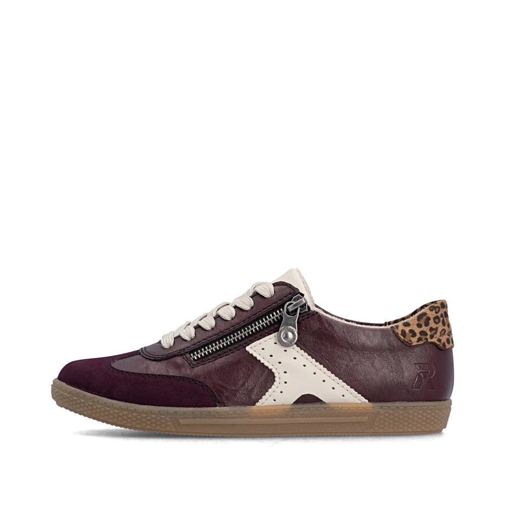 Rieker Red Trainer Shoe