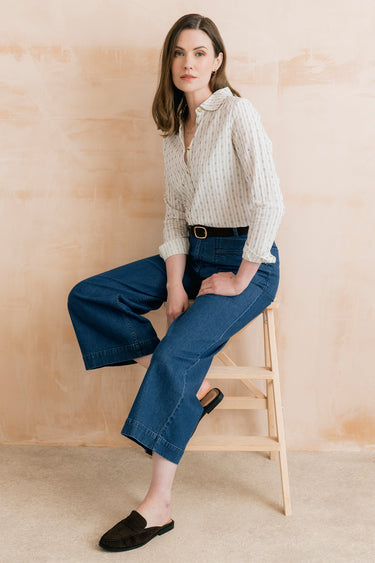 Lily & Me Beech Embroidered Shirt