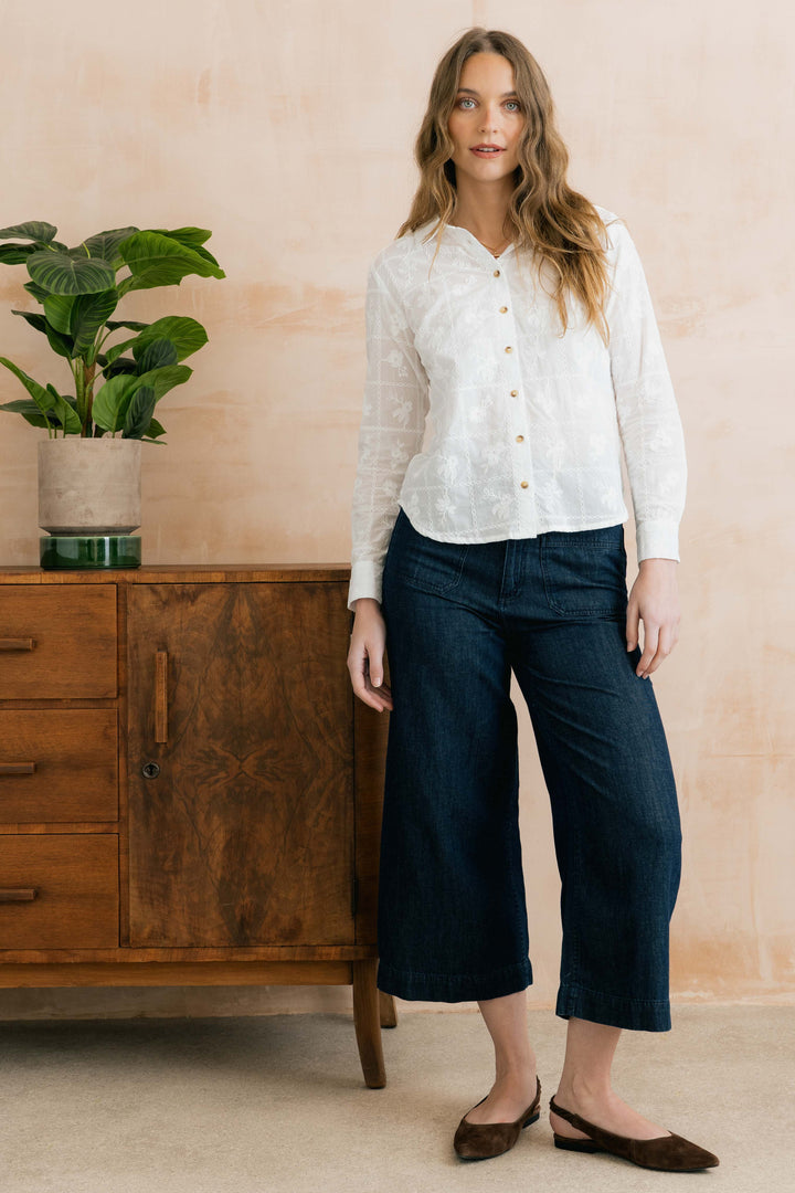 Lily & Me Patsy Embroidered Shirt