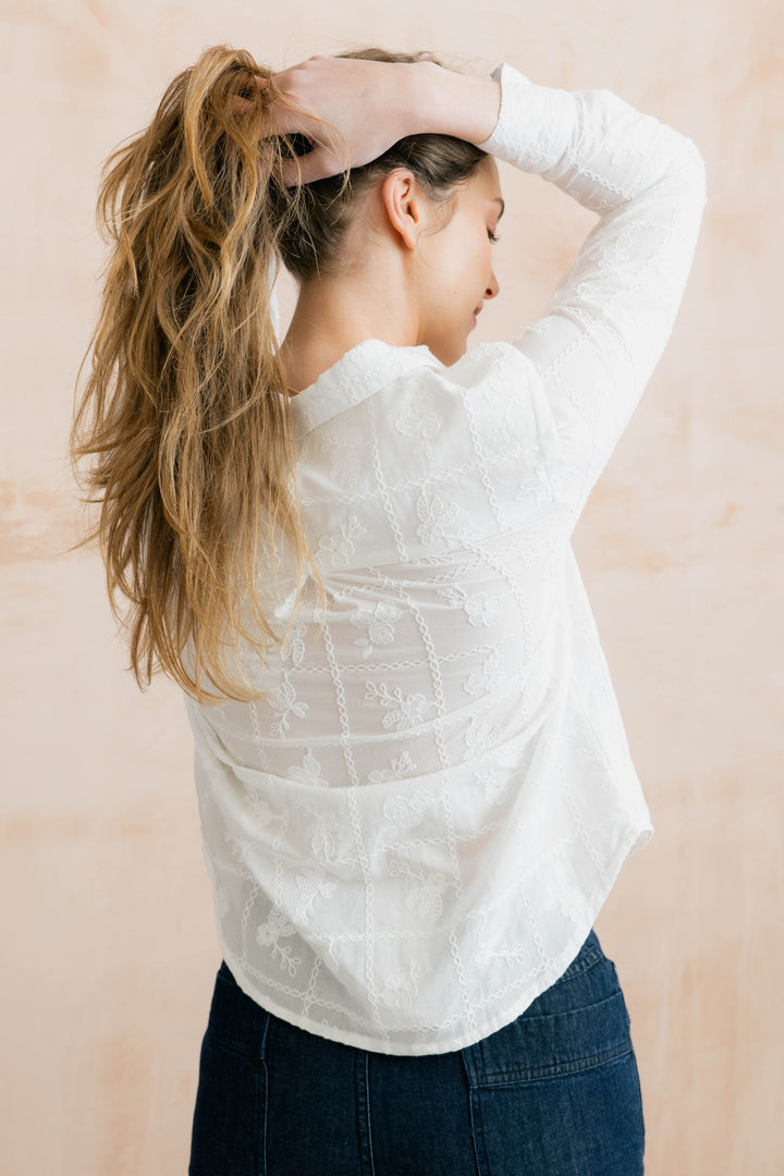 Lily & Me Patsy Embroidered Shirt