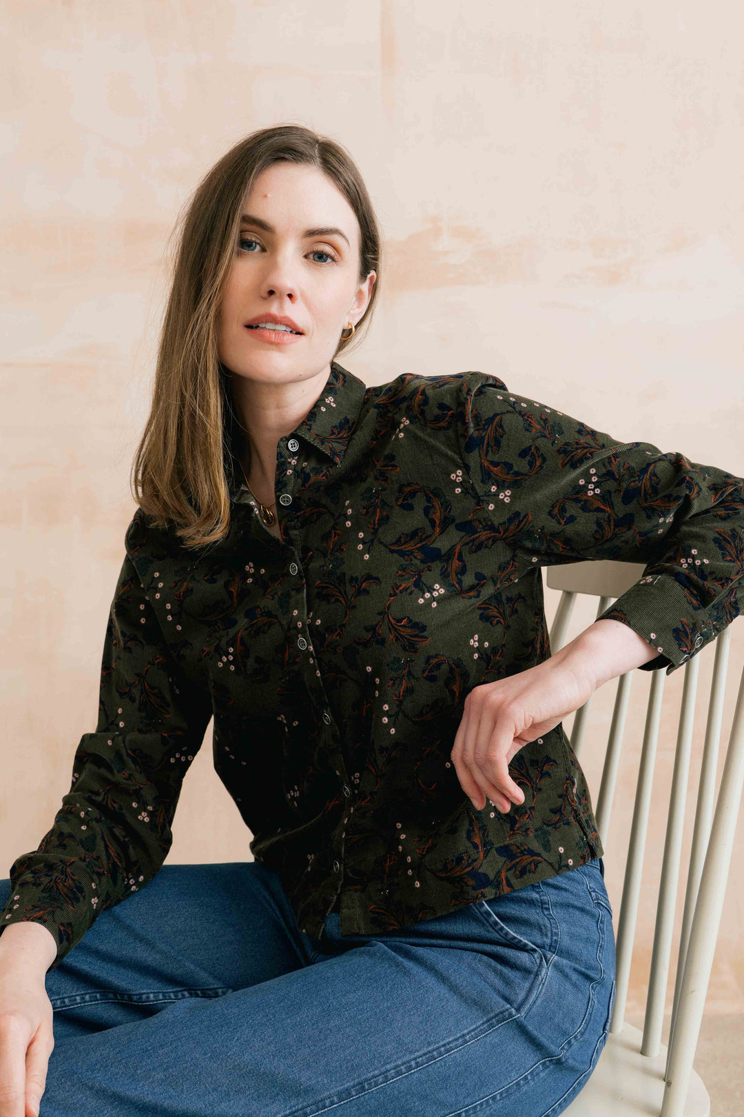 Lily & Me Bracken Shirt - Dark Olive
