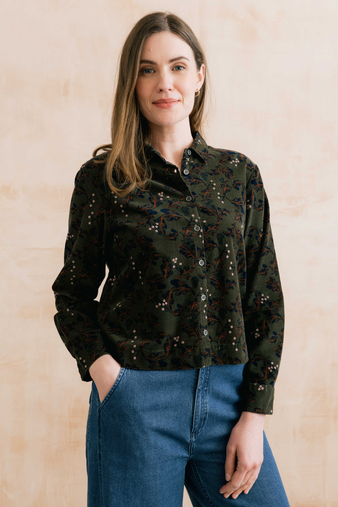 Lily & Me Bracken Shirt - Dark Olive