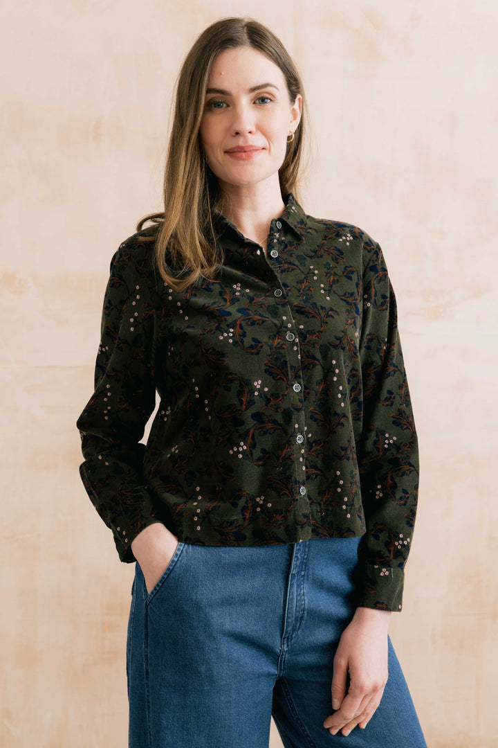 Lily & Me Bracken Shirt - Dark Olive