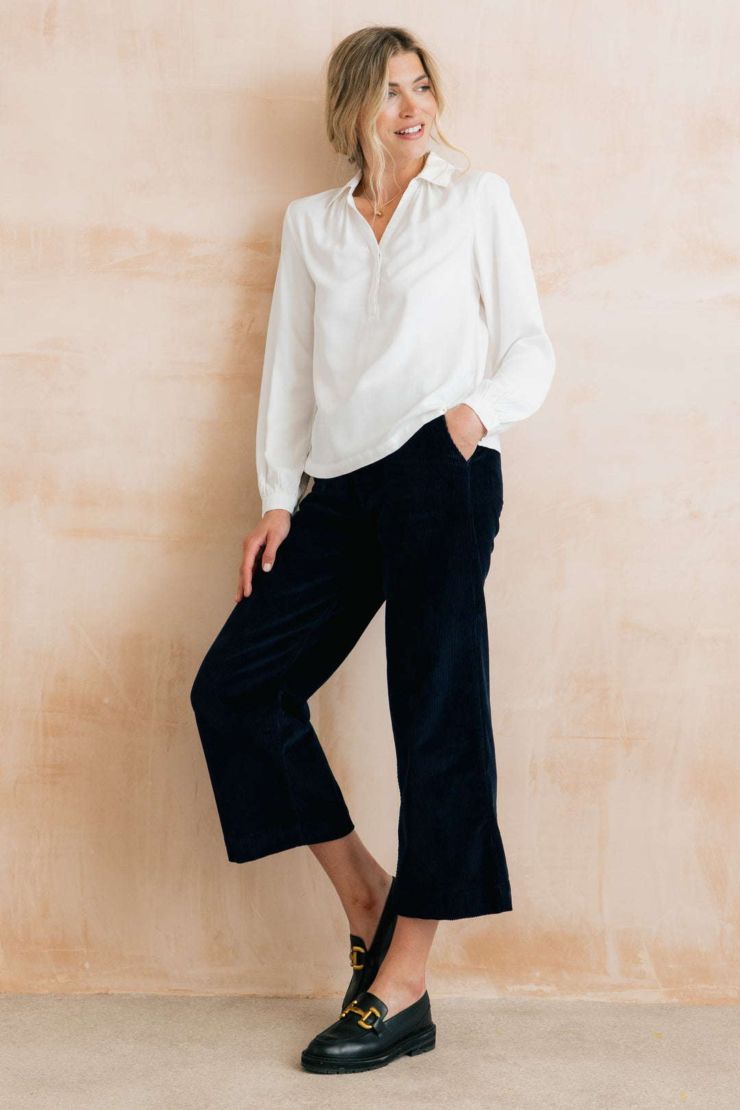 Lily & Me Linden Blouse - White