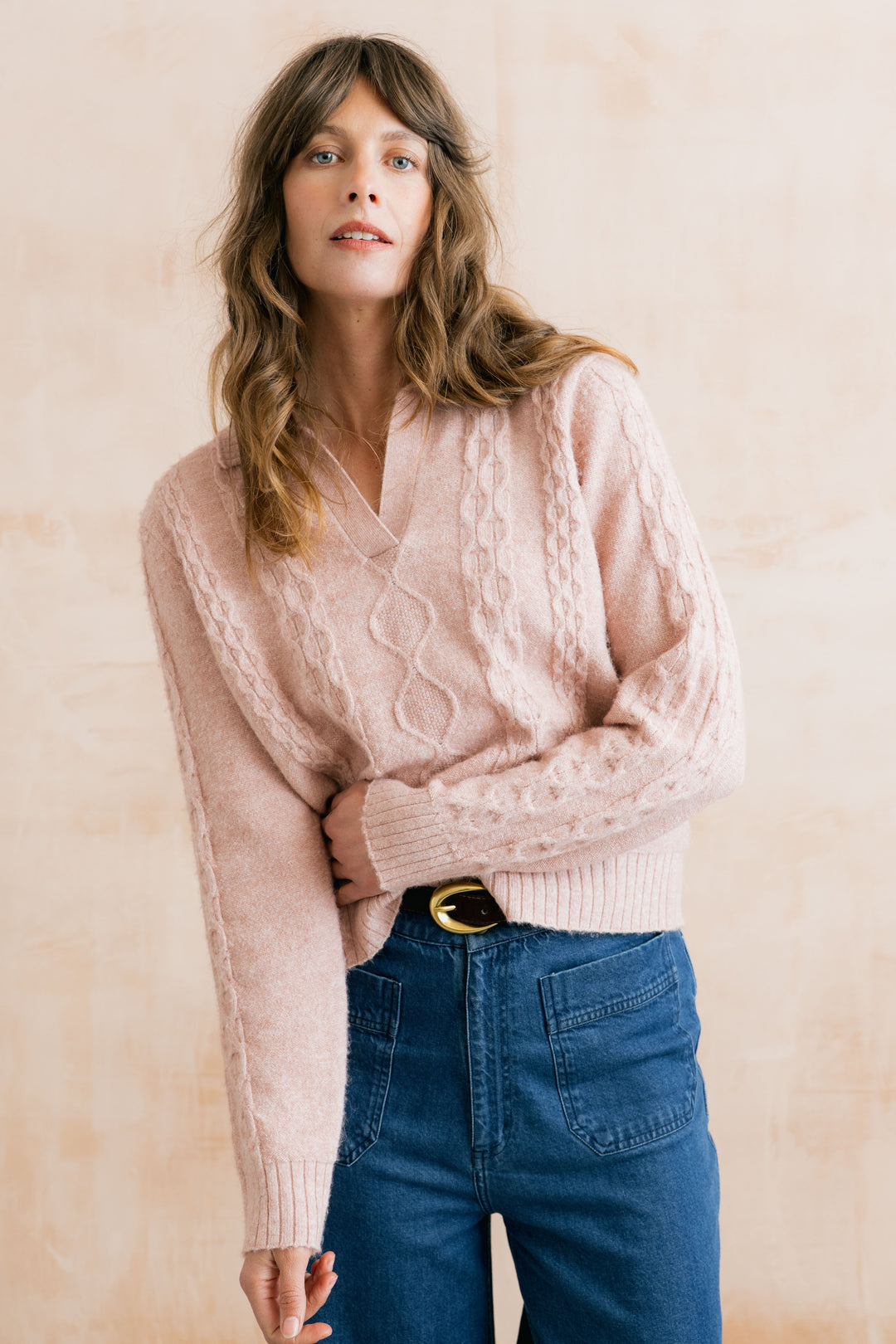 Lily & Me Studio Jumper - Antique Pink