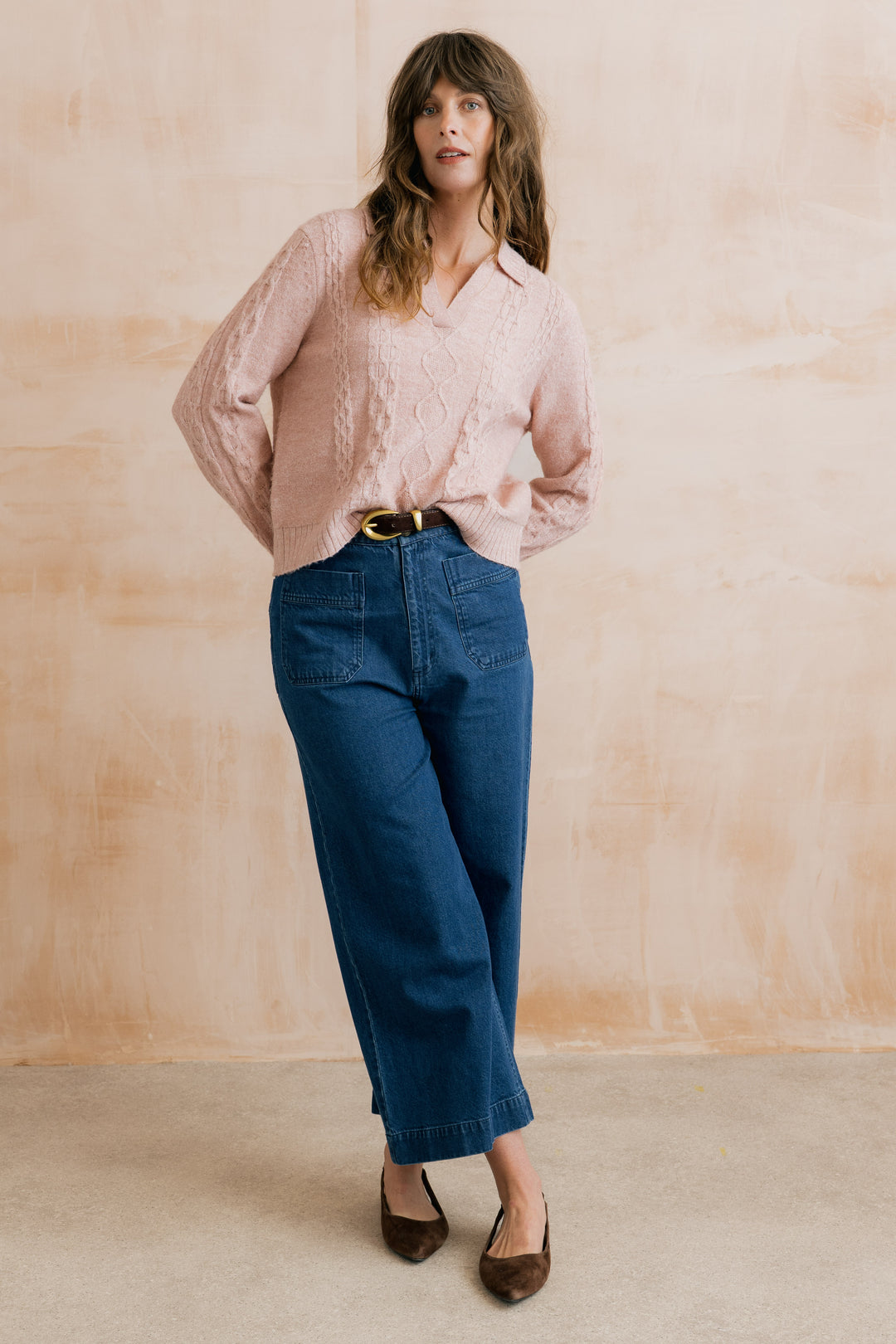Lily & Me Studio Jumper - Antique Pink