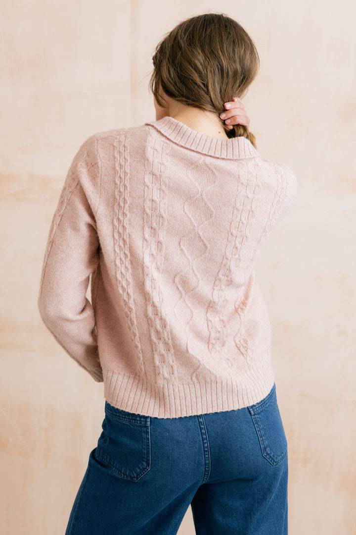 Lily & Me Studio Jumper - Antique Pink