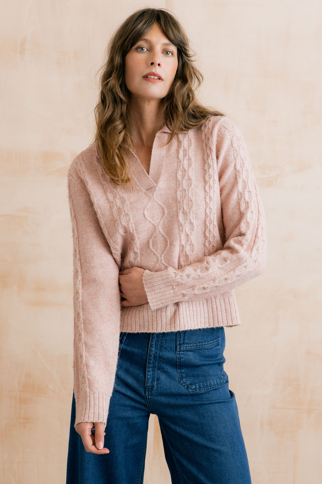 Lily & Me Studio Jumper - Antique Pink