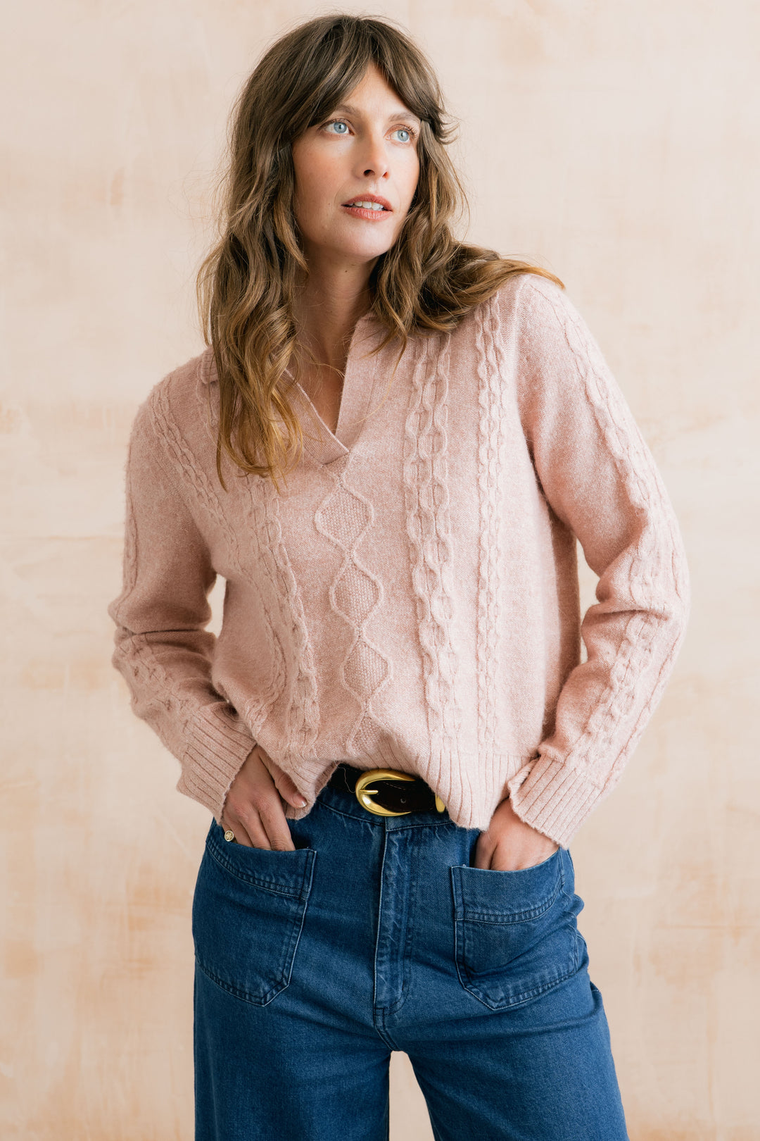 Lily & Me Studio Jumper - Antique Pink