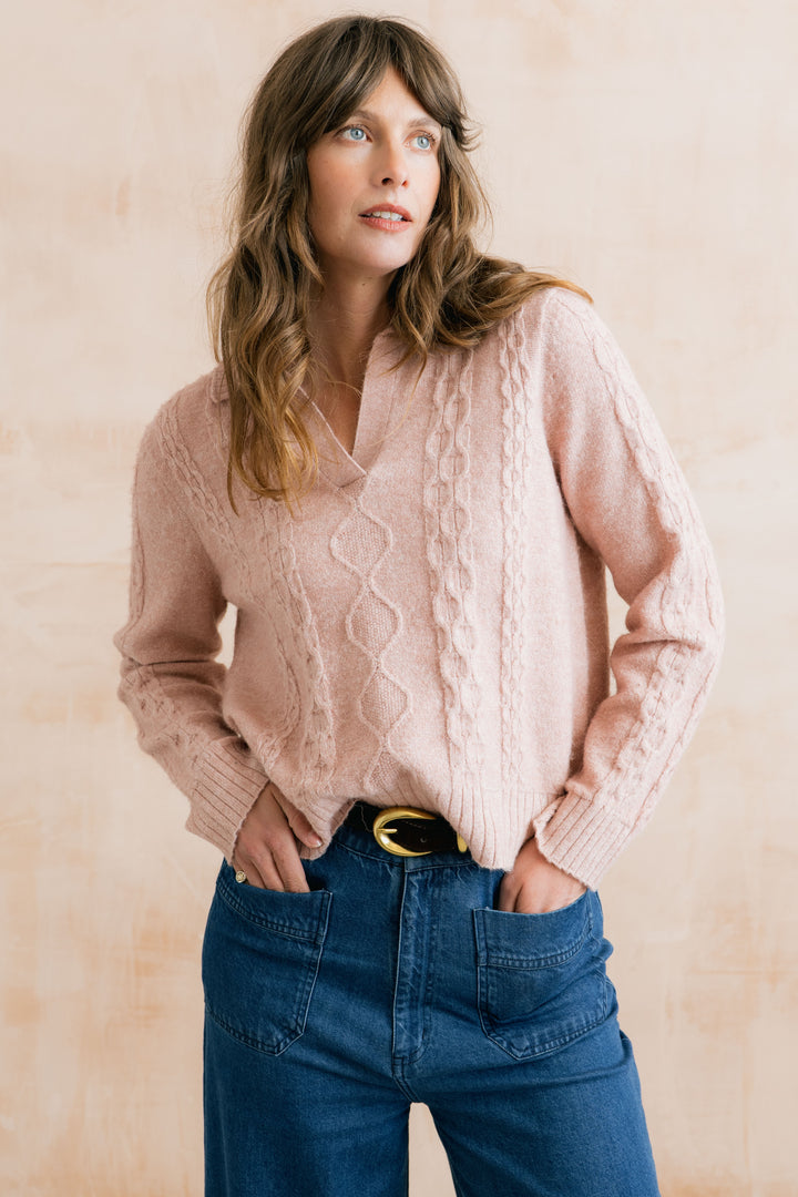 Lily & Me Studio Jumper - Antique Pink