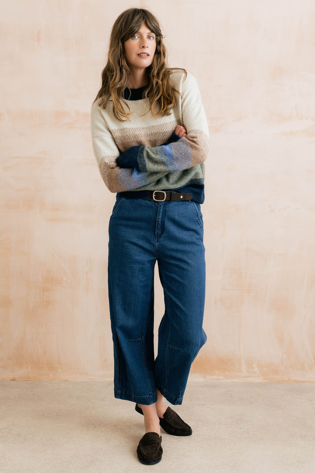 Lily & Me Artist Knit Jumper - Oatmeal
