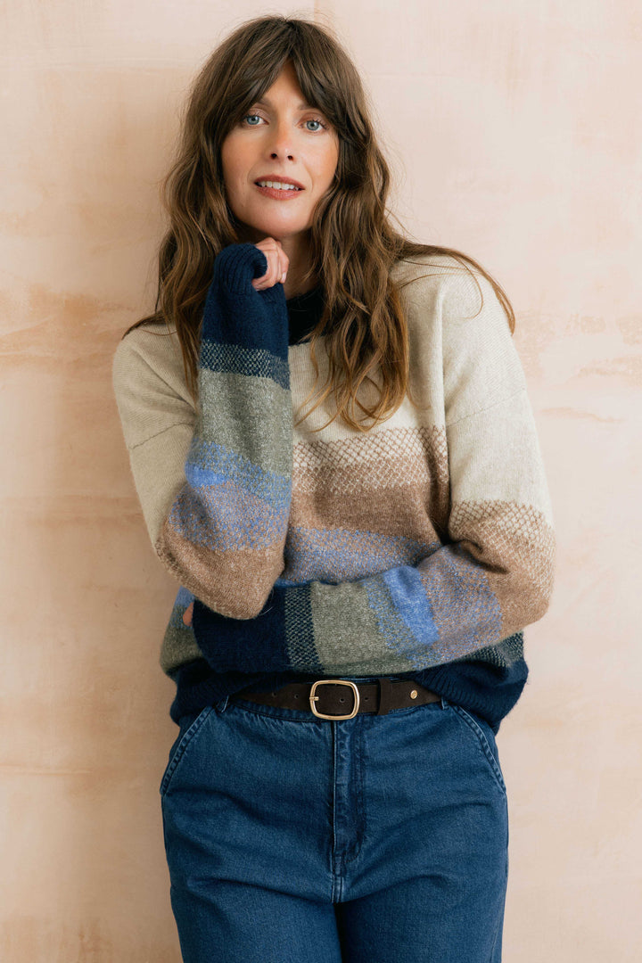 Lily & Me Artist Knit Jumper - Oatmeal