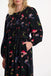 Sugarhill Brighton Darcie Shirred Midi Dress- Black, Rainbow Folk Bird