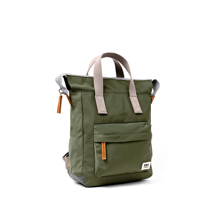 Roka London Bantry B Small Backpack-Chive