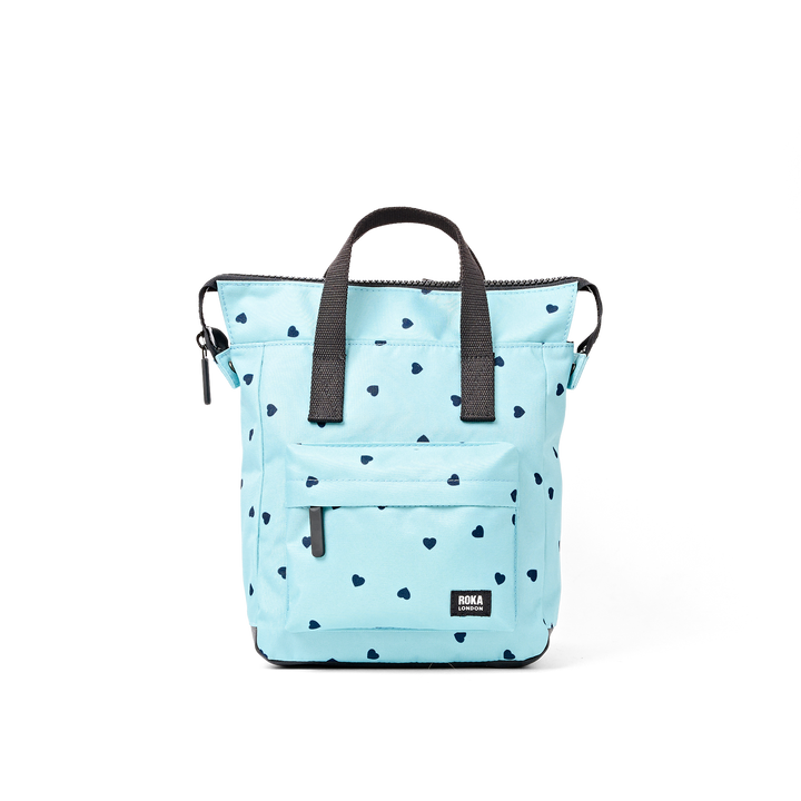 Roka London Bantry B Backpack Small- Heart Print