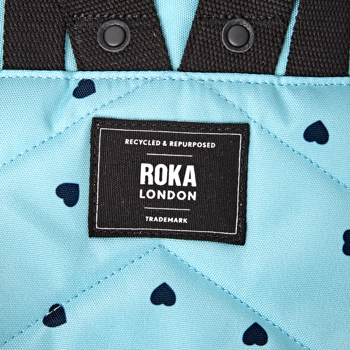Roka London Bantry B Backpack Small- Heart Print