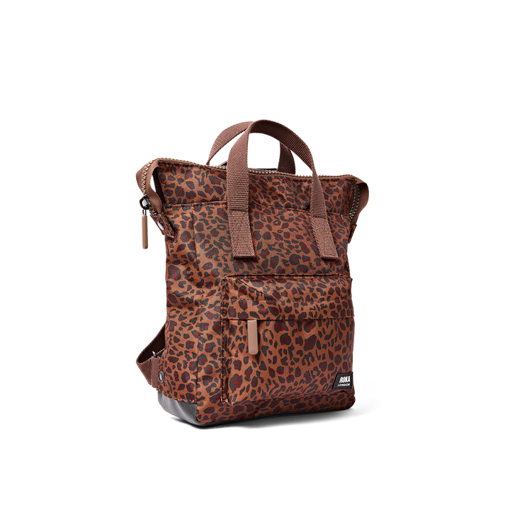 Roka London Bantry B Small Backpack- Mini Leopard