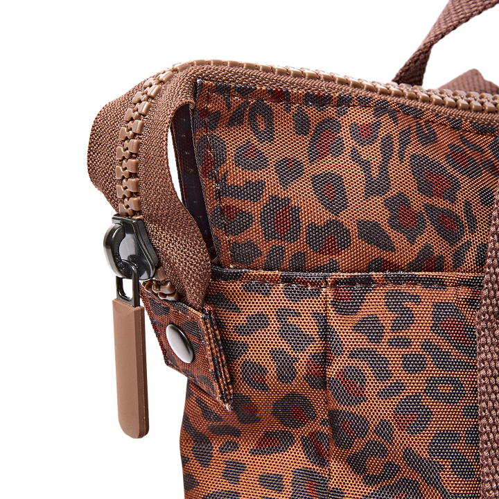 Roka London Bantry B Small Backpack- Mini Leopard