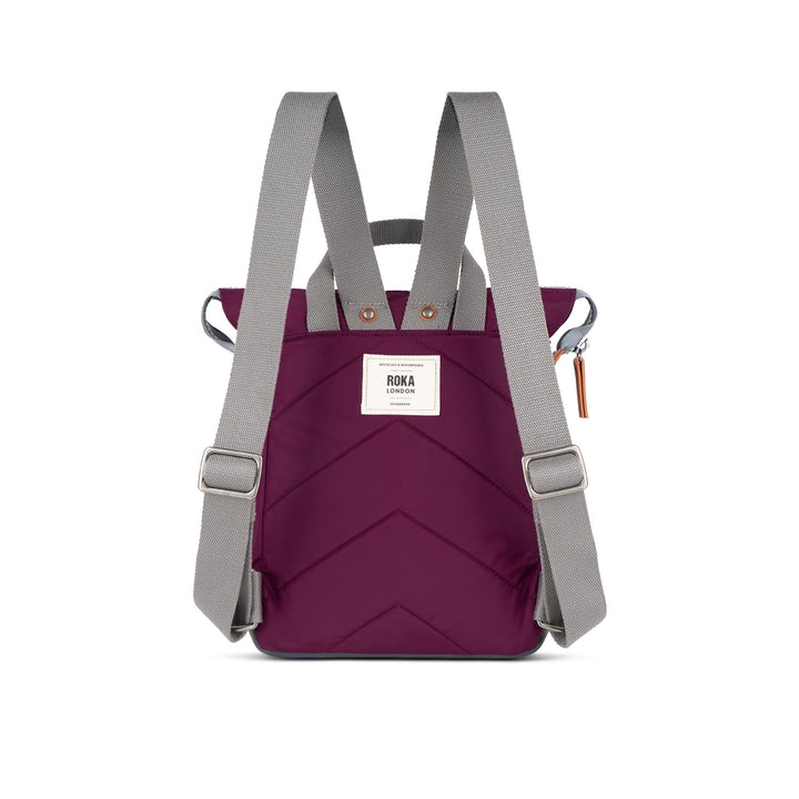 Roka London - Bantry B Small Recycled Nylon - Royal Burgandy