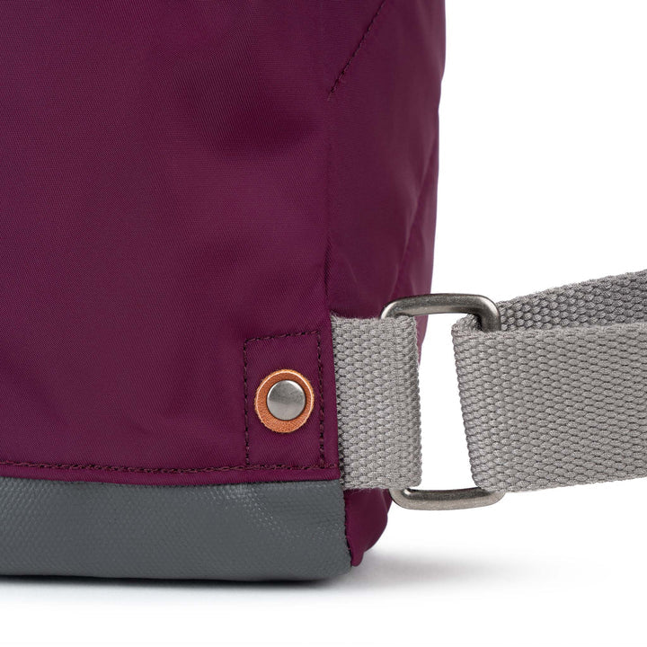 Roka London - Bantry B Small Recycled Nylon - Royal Burgandy