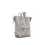 Roka London - Bantry B Small Recycled Canvas Backpack - Linear dot