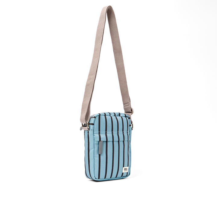 Roka London Bond Crossbody Bag - Small - Blue Stripe