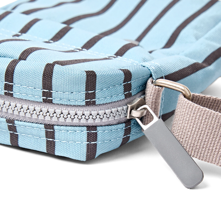Roka London Bond Crossbody Bag - Small - Blue Stripe