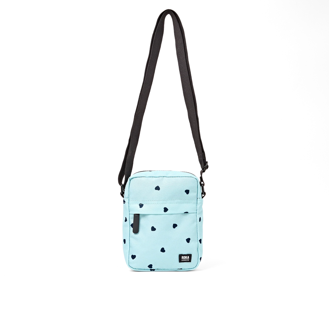 Roka London Bond Crossbody Bag - Small - Heart Print
