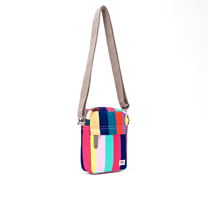 Roka London Bond Crossbody Bag - Small - Wide Multi Stripe
