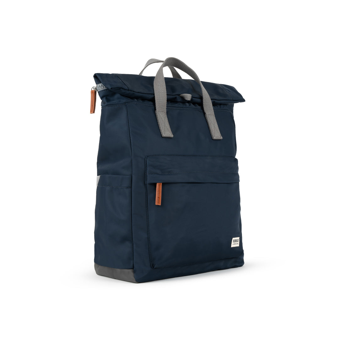 Roka Canfield B medium backpack- midnight  recycled nylon