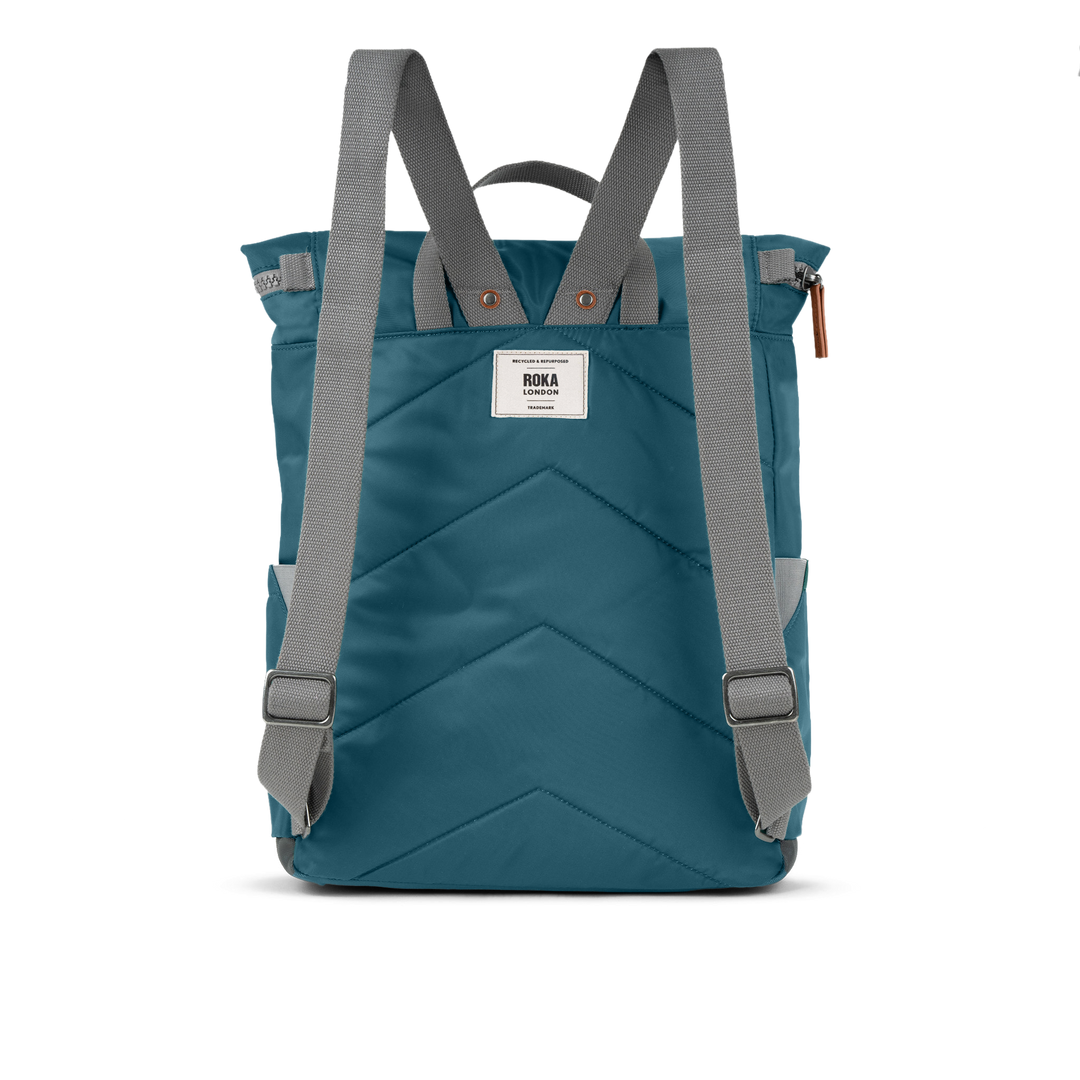 Roka London Roll Up Top Canfield B Small- Teal