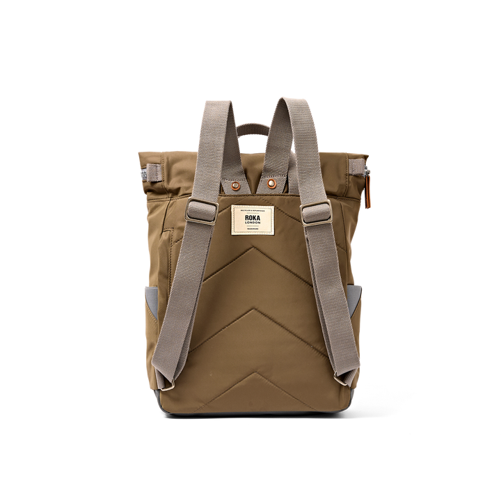 Roka London Canfield Roll Top Backpack- Army